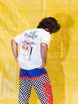 White Crips & Bloods Tee