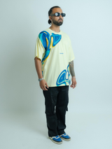 Scribbling Yellow Tee