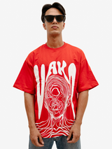 Art Face Red Tee