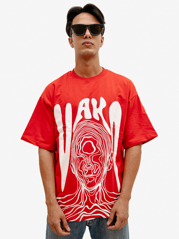 Art Face Red Tee