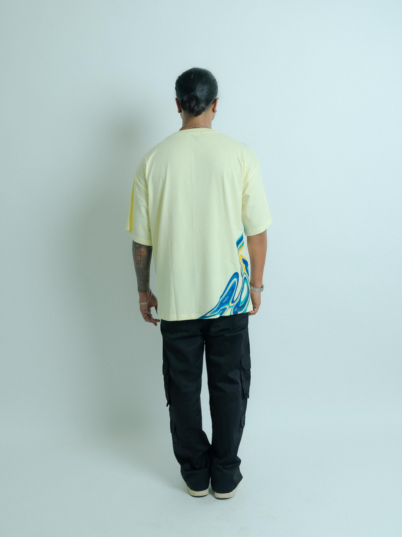 Scribbling Yellow Tee