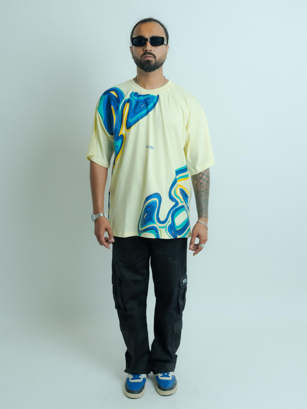 Scribbling Yellow Tee