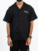 Black No Love Bowling Shirt