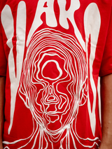 Art Face Red Tee