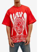 Art Face Red Tee