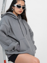 Grey Blessed Hoodie