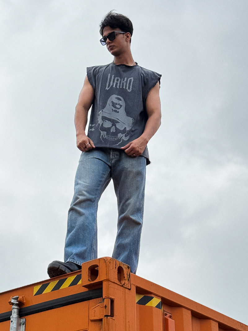Vako Skull Tank Top