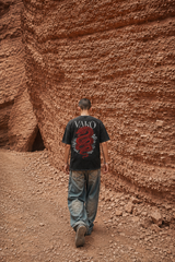 VAKO DRAGON STONEWASH OVERSIZED TEE