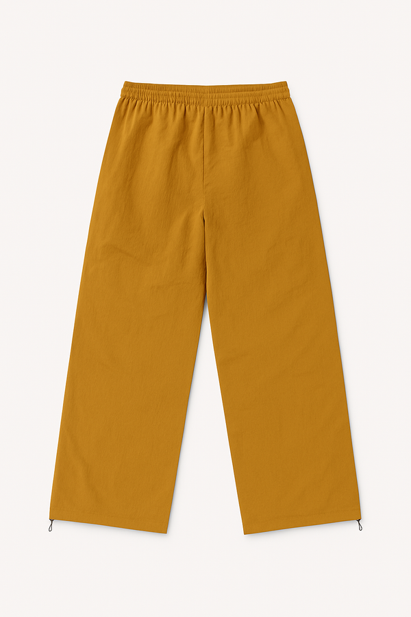 Dessert Beige Parachute Pants