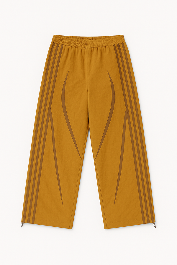 Dessert Beige Parachute Pants