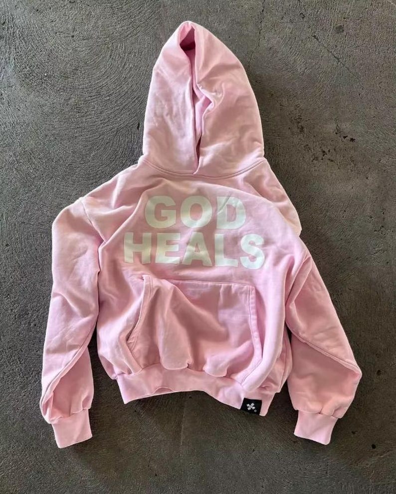 God Heals Tie Dye Hoodie