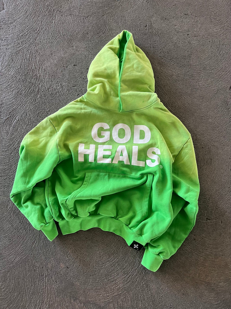 God Heals Tie Dye Hoodie
